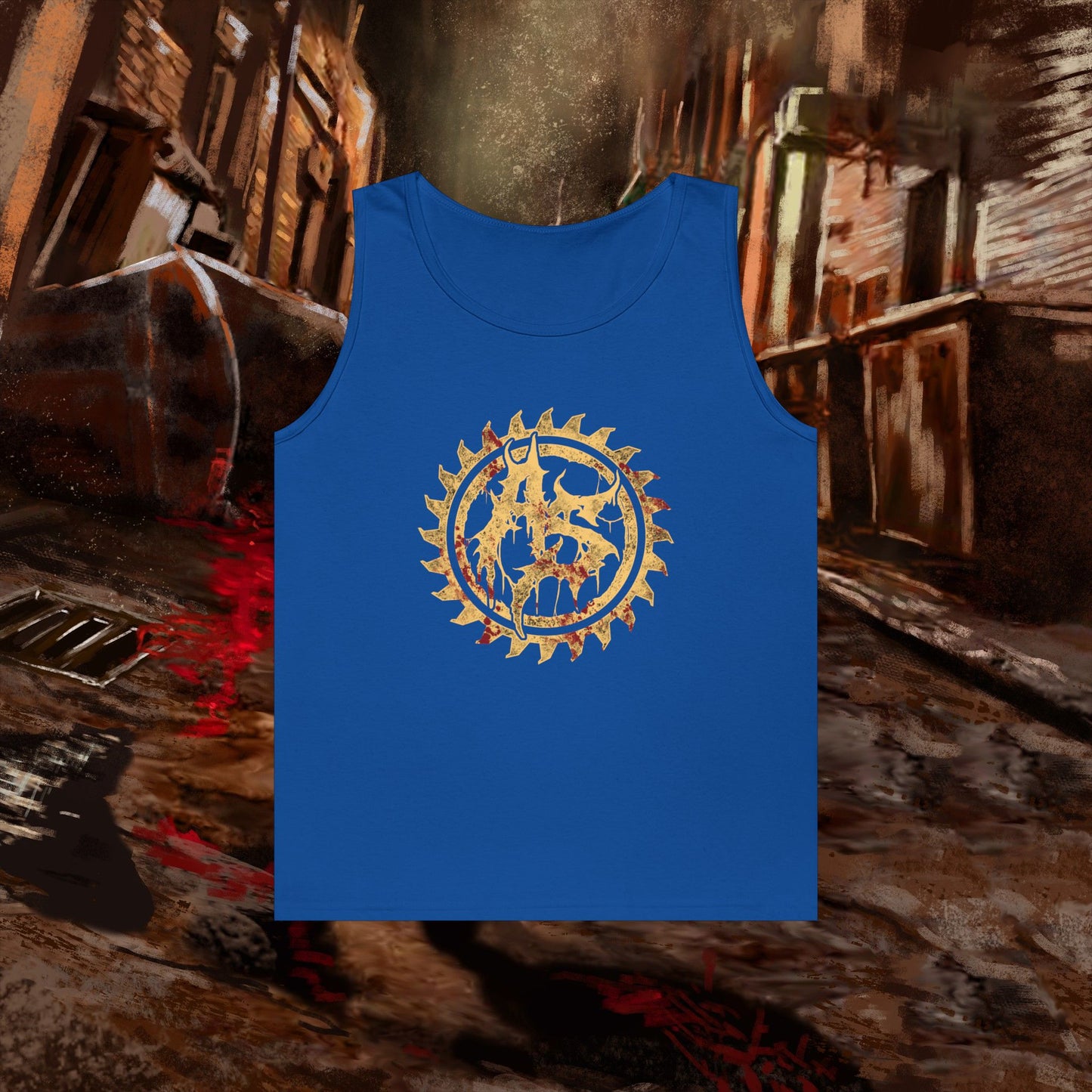Abortion Survivor Sawblade Sigil Tank Top