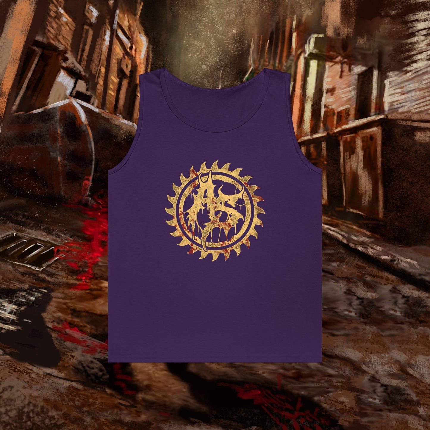 Abortion Survivor Sawblade Sigil Tank Top
