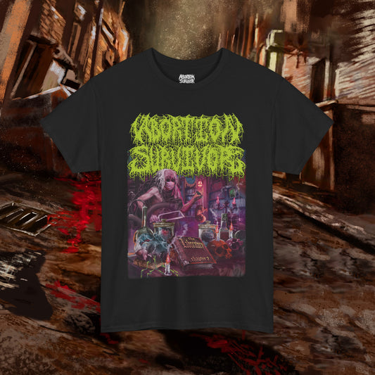 Abortion Survivor "The Laboratory" Album T-Shirt