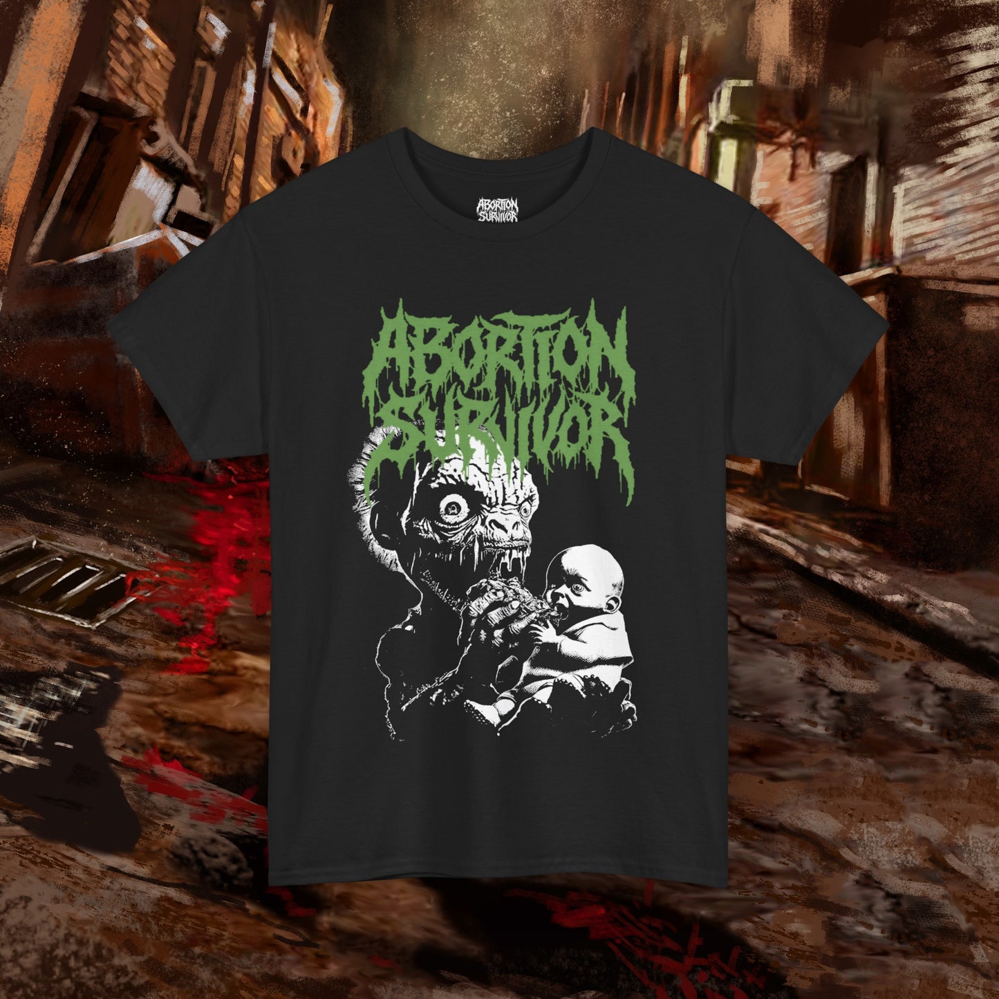 Abortion Survivor "Feeding Time" T-Shirt