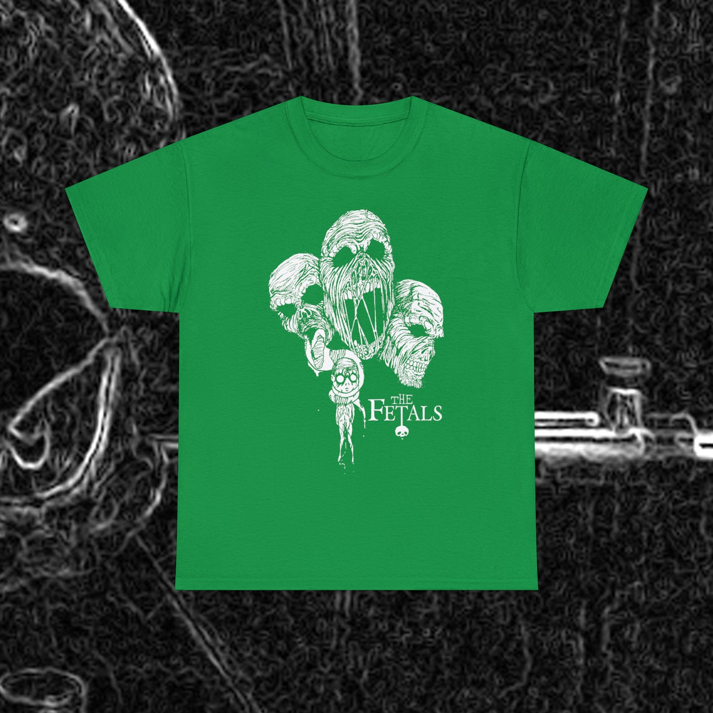 The Fetals "Zombie Skull" T-Shirt