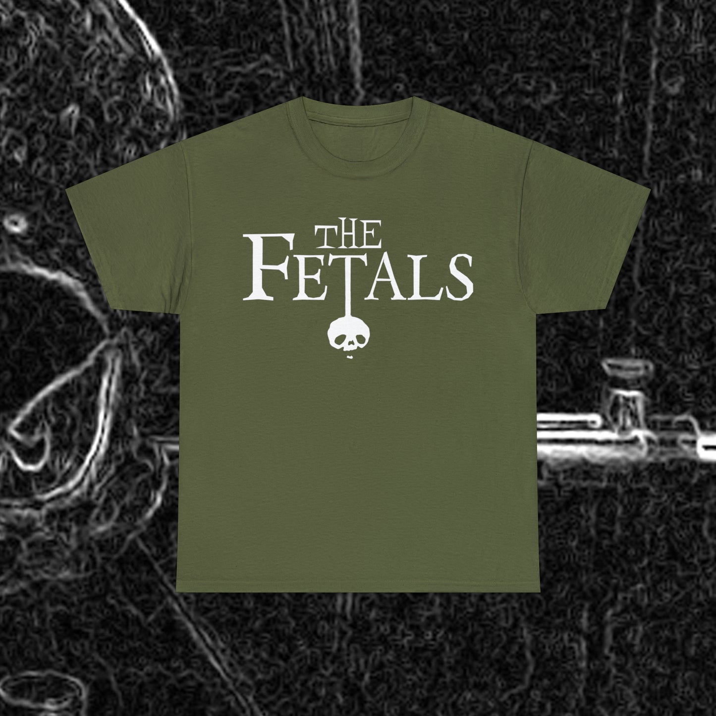 The Fetals White Logo T-Shirt