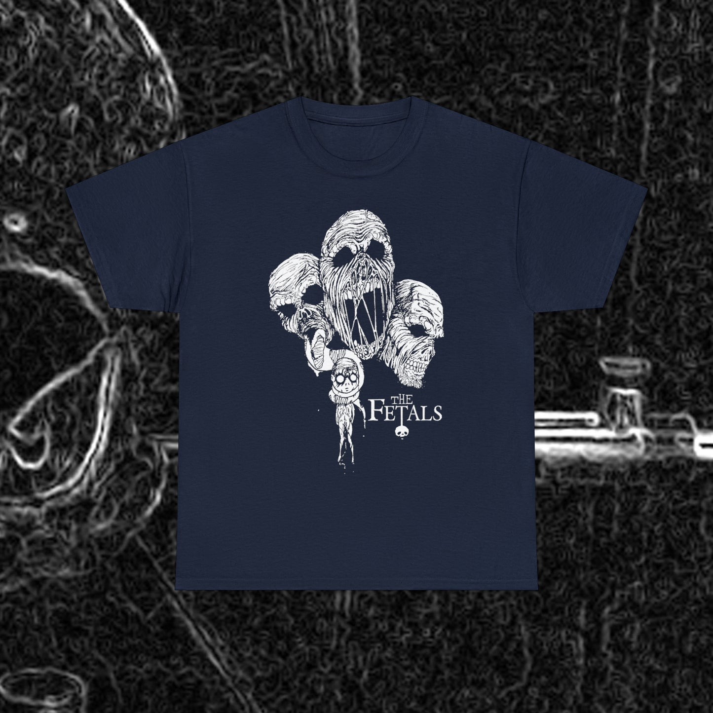 The Fetals "Zombie Skull" T-Shirt