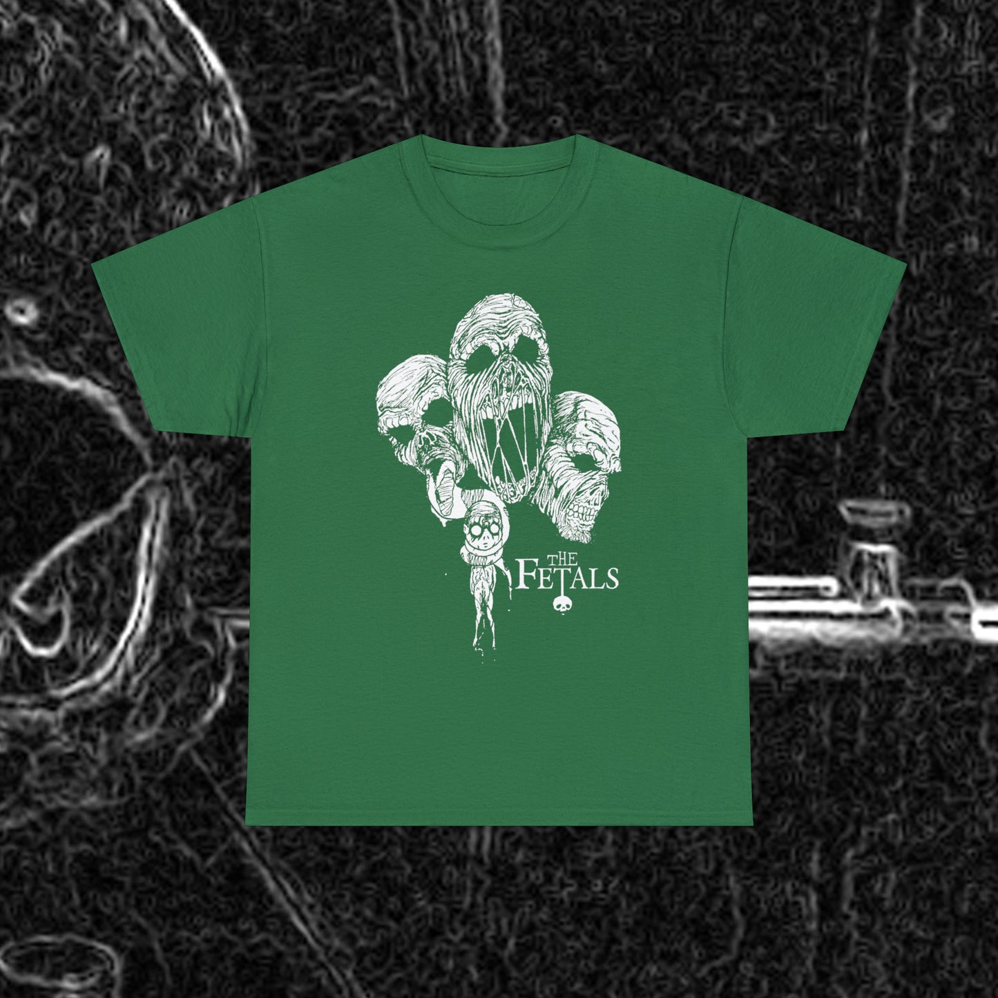 The Fetals "Zombie Skull" T-Shirt