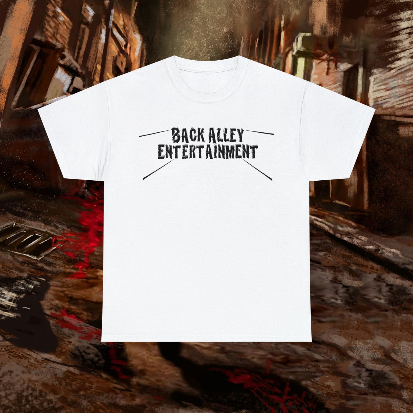 Back Alley Entertainment Black Logo T-Shirt