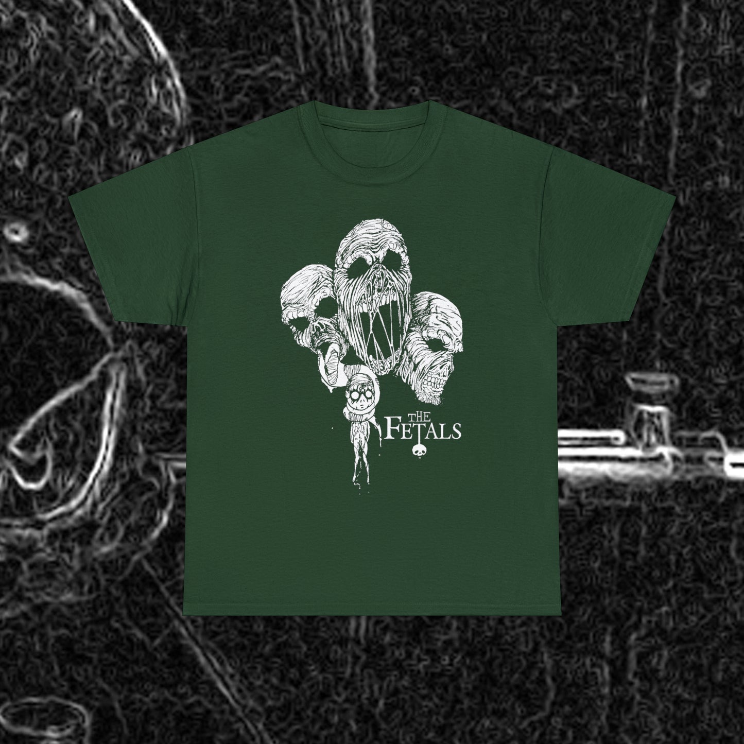 The Fetals "Zombie Skull" T-Shirt